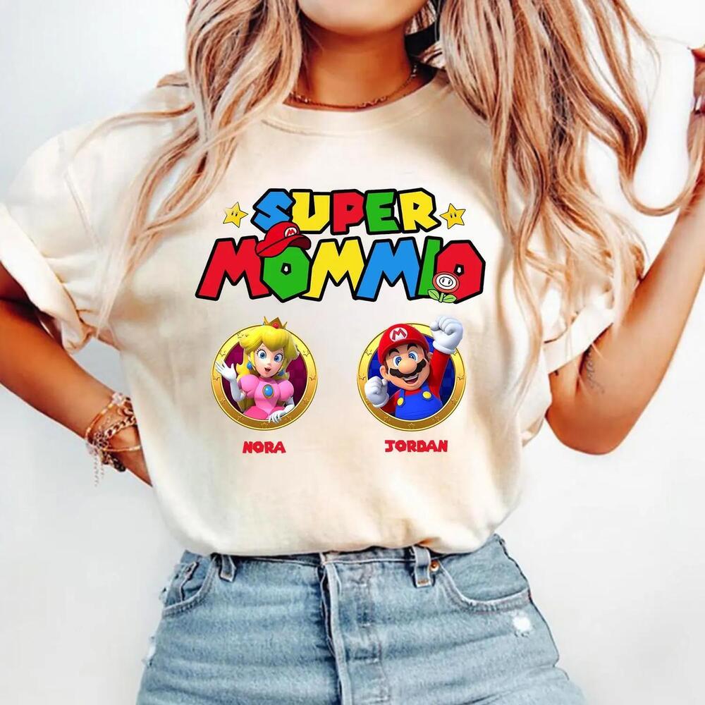 Super Mommio Shirt, Cute Mom Shirt, Mom Shirt, Mommio t-shirt